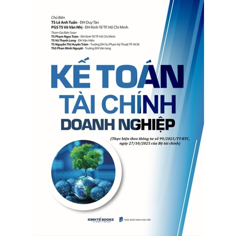 Sách - Kế Toán Tài Chính Doanh Nghiệp (Thực hiện theo thông tư số 99/2025/TT-BTC, ngày 27/10/2025 của bộ tài chính)