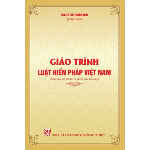 Sách - Giáo Trình Luật Hiến Pháp Việt Nam