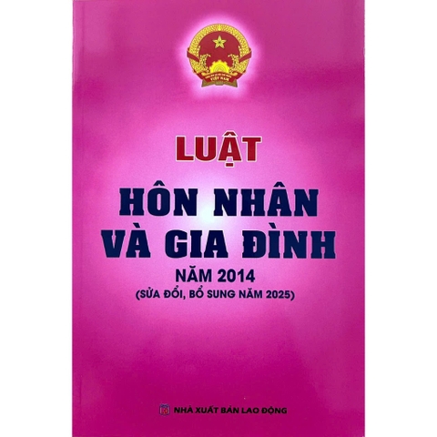 Sách - Luật Hôn Nhân Và Gia Đình Năm 2014