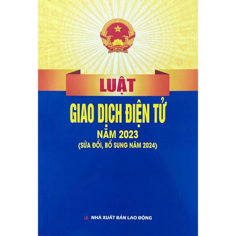 Sách - Luật Giao Dịch Điện Tử