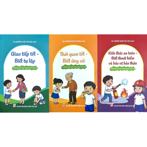 Bộ Sách Kỹ Năng Sinh Tồn Thông Minh Của Trẻ (3 Quyển)