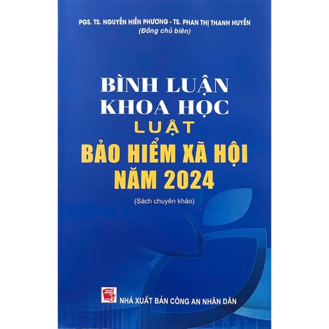 Sách - Bình Luận Khoa Học Luật Bảo Hiểm Xã Hội Năm 2024