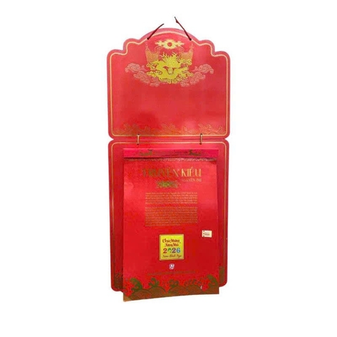 Lịch Bloc 2026 (Siêu đại 25x35cm) - Truyện Kiều