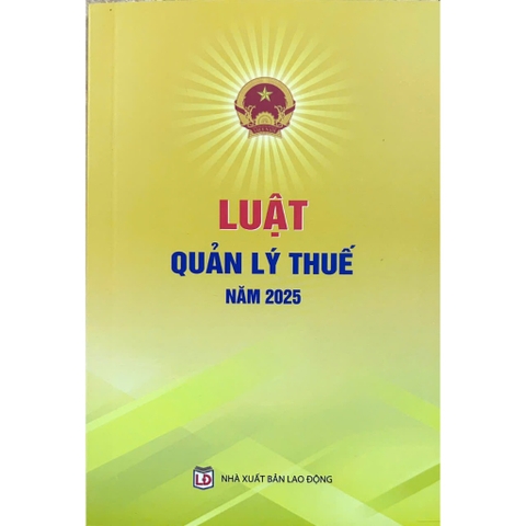 Sách - Luật Quản Lý Thuế Năm 2025