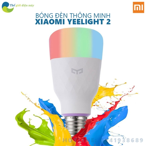 Bóng đèn thông minh Xiaomi Yeelight YLDP06YL tương thích google, kết nối wifi - bảo hành 6 tháng - shop Thế giới điện máy