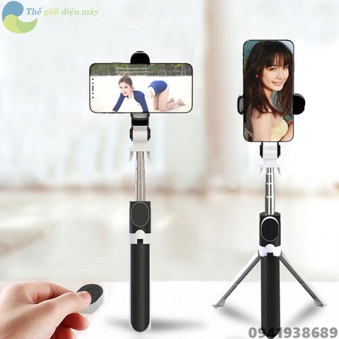 Gậy selfie bluetooth 3 chân tripod XT09 cho điện thoại