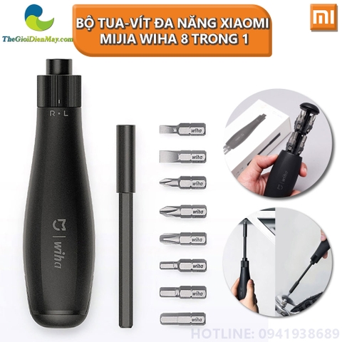 [Bản Quốc Tế] Bộ Tua-vít Đa Năng Xiaomi Mijia Wiha 8 Trong 1