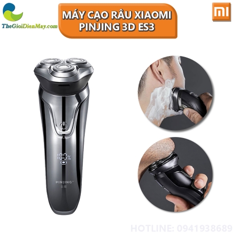 Máy Cạo Râu Xiaomi PINJING 3D ES3 - Bảo Hàng 6 Tháng