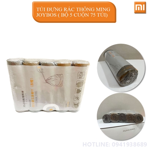 Túi đựng rác thông minh Joybos ( bộ 5 cuộn 75 túi)