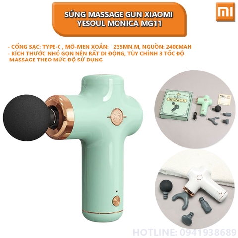 Súng massage gun Xiaomi Yesoul Monica MG11