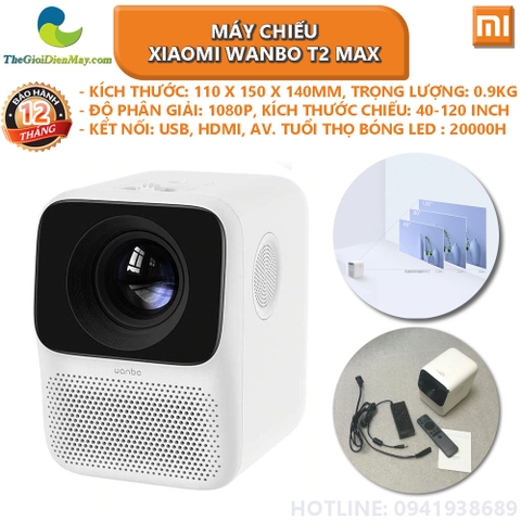 Máy chiếu Xiaomi Wanbo T2 Max FullHD 1080P