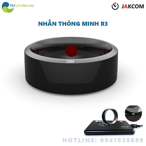 Nhẫn thông minh JAKCOM R3 chíp NFC - bảo hành 6 tháng - shop Thế giới điện máy