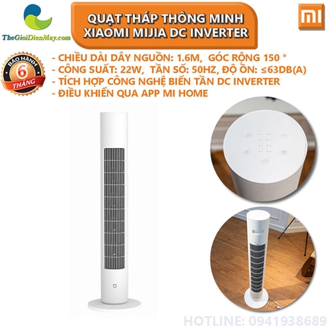 Quạt tháp thông minh Xiaomi Mijia DC inverter BPTS01DM