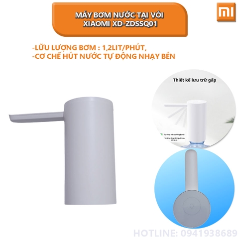 Máy bơm nước tại vòi Xiaomi XD-ZDSSQ01