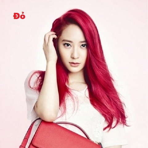 Công thức nhuộm tóc màu đỏ