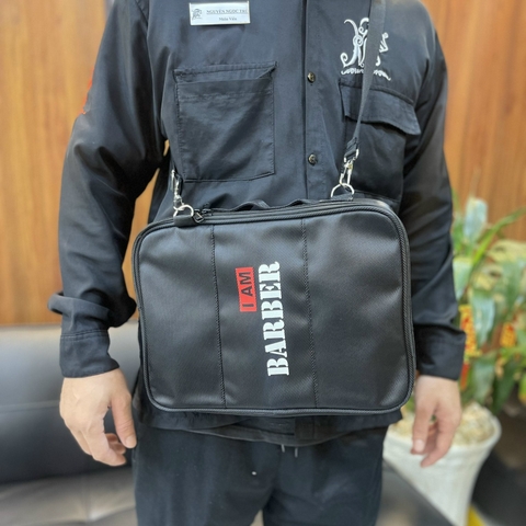 Tứi Đựng Đồ nghề Cắt Tóc IAM BARBER