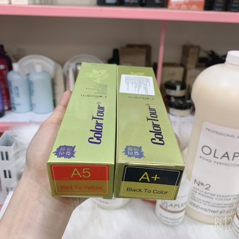 Bóc Màu Đỏ Đen  Color Tour 100ml Hàn quốc