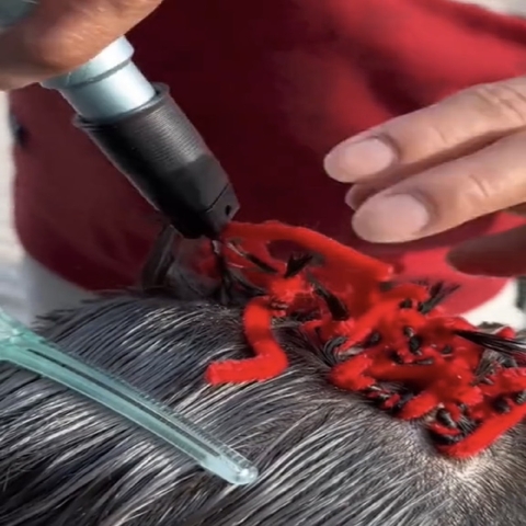 Máy Uốn Tóc Con Sâu, Ruffled, Prelock,