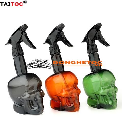 Bình xịt tóc đầu lâu