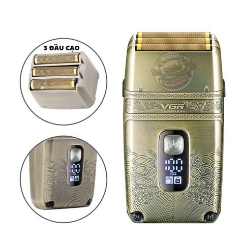 Máy Cạo Râu Cạo Khô VGR V-335