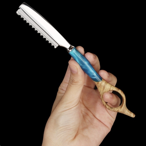 Dao Rọc Tóc Cán Gỗ