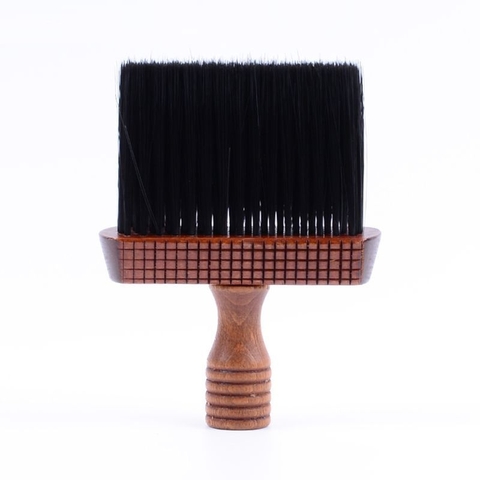 Cọ Phủi Tóc Mềm Mại Màu Đen Cán Gỗ