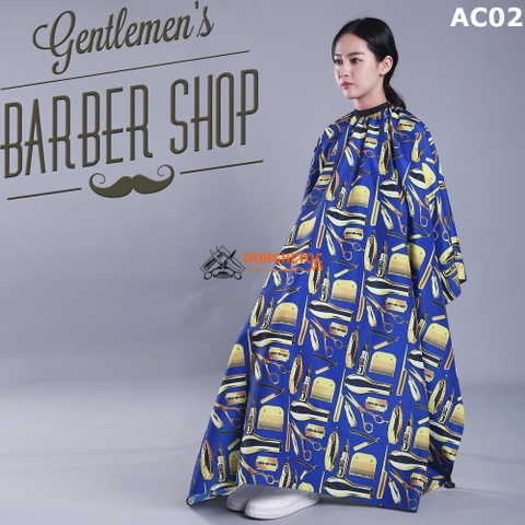 Áo choàng cắt tóc barber