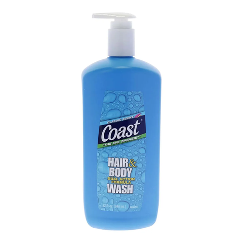 Sữa tắm gội cho Coast Hair & Body Wash 946ml