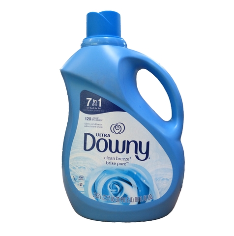 Nước xả vải Downy Ultra Clean Breeze 2,63L
