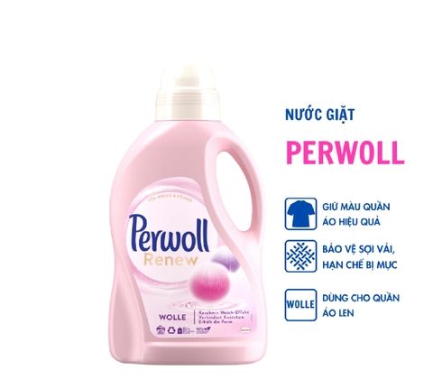 Nước giặt Perwoll  Wolle & Feines Faser. Adv. 1,35 L