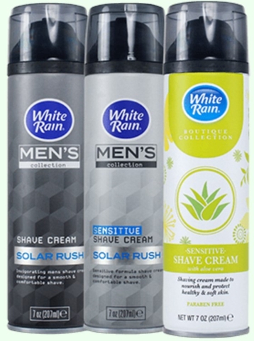 Kem Bọt Cạo Râu White Rain Men's Collection Shave Cream Solar Rush 207ml