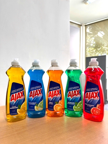 Nước rửa chén AJAX Ultra Liquid Dish Soap 366ml