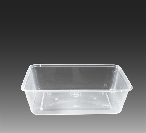 Hộp nhựa ép phun hình chữ nhật 550ml