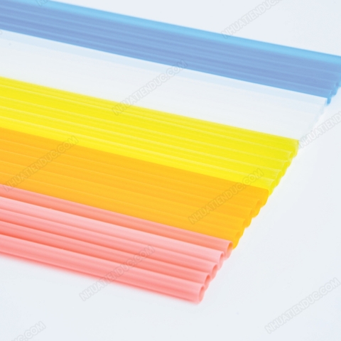 Ống hút 1 màu đầu thẳng