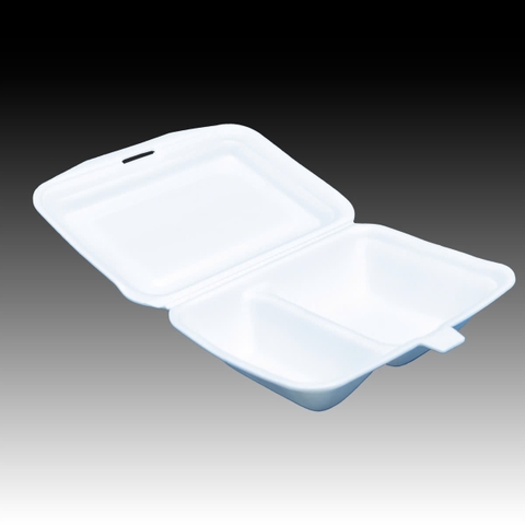 Hộp xốp đựng cơm 2 ngăn