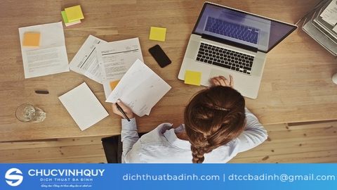 Bảng báo giá dịch thuật tiếng Nhật chuẩn nhất tại Chúc Vinh Quý