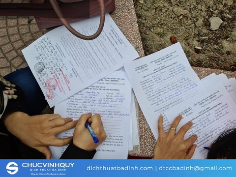 Những giấy tờ cần mang theo khi công chứng sơ yếu lý lịch