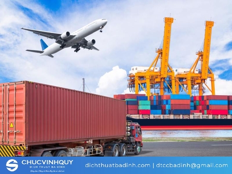 Phiên dịch tiếng Anh ngành xuất nhập khẩu sang tiếng Việt