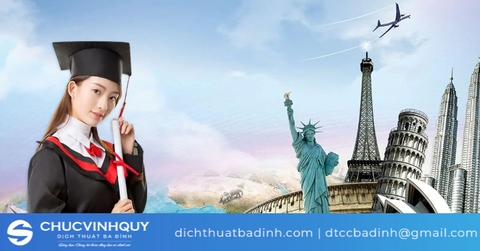 Dịch học bạ sang tiếng anh chuẩn xác tại Chúc Vinh Quý