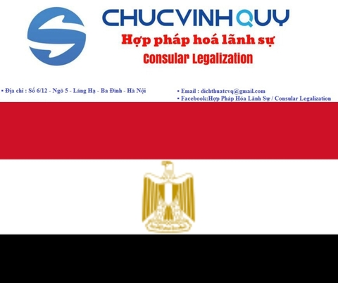 Đại sứ quán Ai cập tại Việt Nam- Embassy Egyptian in Viet Nam