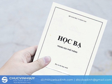 Đơn vị dịch học bạ cấp 3 sang Tiếng Nhật uy tín hiện nay