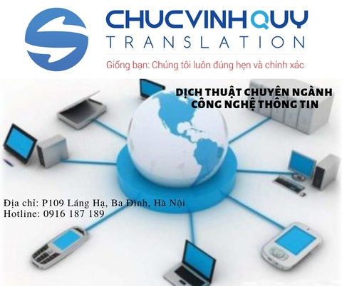 Dịch Thuật Tiếng Trung Chuyên Ngành CNTT