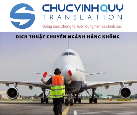 Dịch Thuật Chuyên Ngành Hàng Không Quốc Tế