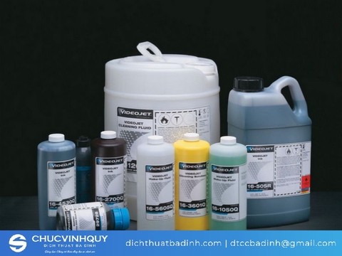 Dịch vụ dịch thuật chuyên ngành hóa chất đạt tiêu chuẩn