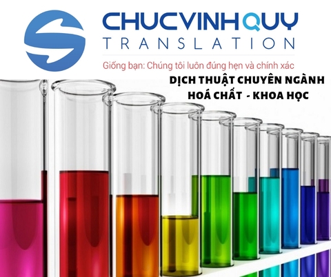 Dịch Chuyên Ngành Hoá Chất - Khoa Học