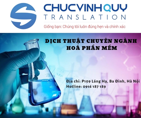 Dịch Thuật Hoá Phần Mềm
