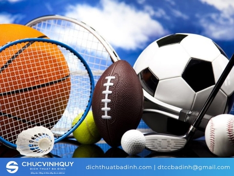 Dịch vụ dịch thuật chuyên ngành thể thao uy tín, giá tốt, chất lượng
