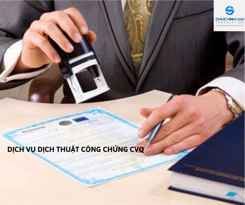 DỊCH THUẬT CÔNG CHỨNG LẤY GẤP, LẤY NHANH TRONG NGÀY