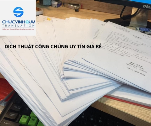 Dịch Thuật Công Chứng Tại Quận Ba Đình - Hà Nội