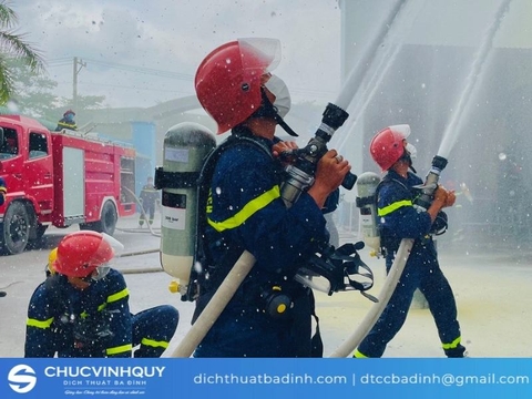 Đơn vị dịch tiếng Anh chuyên ngành phòng cháy chữa cháy uy tín